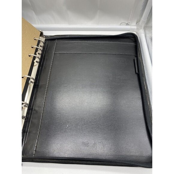 Day Runner Pro Business System 229-59 Black Leather 7-Ring Planner Organizer - Picture 7 of 9